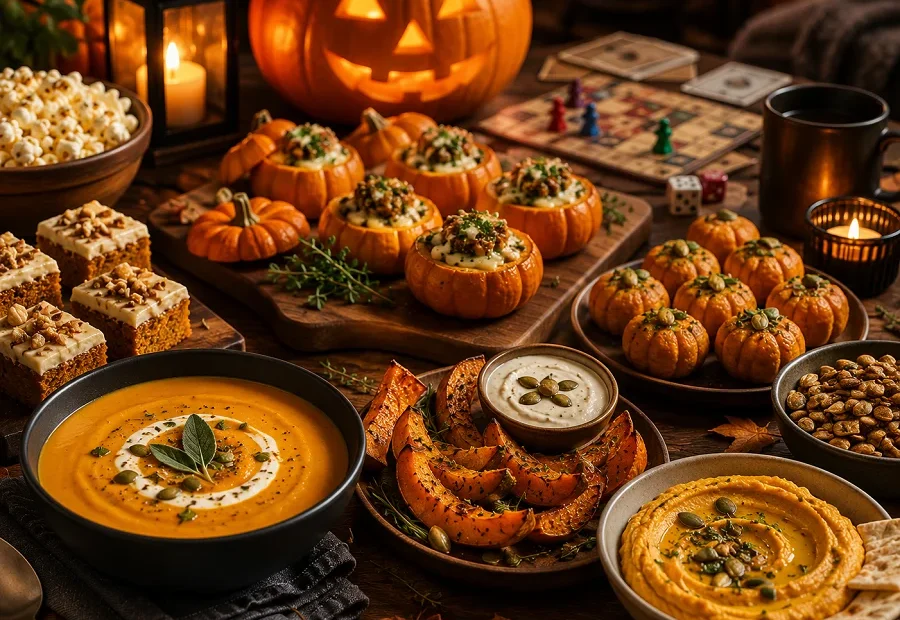 best pumpkin recipes for game night